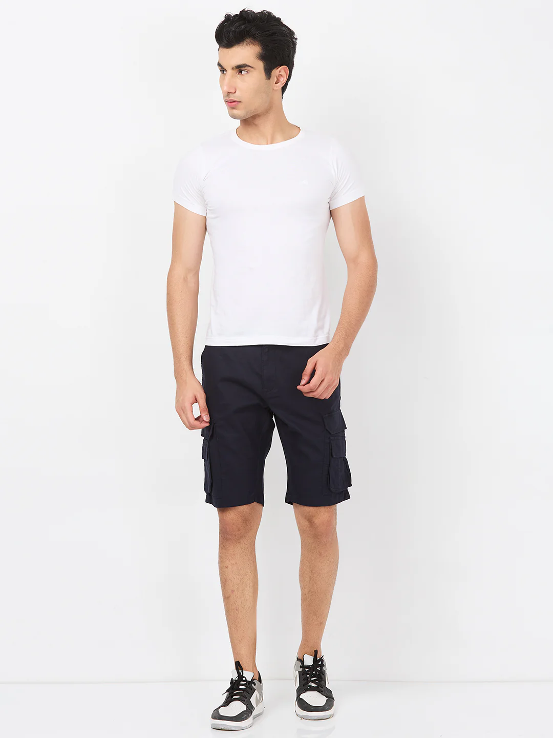 Killer Men Blue Solid Shorts - Image 4