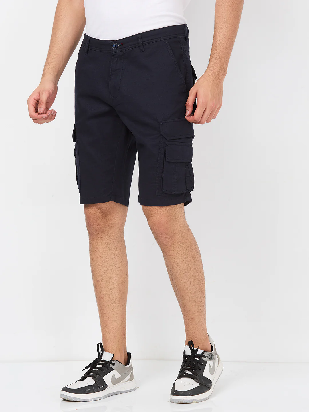 Killer Men Blue Solid Shorts - Image 6