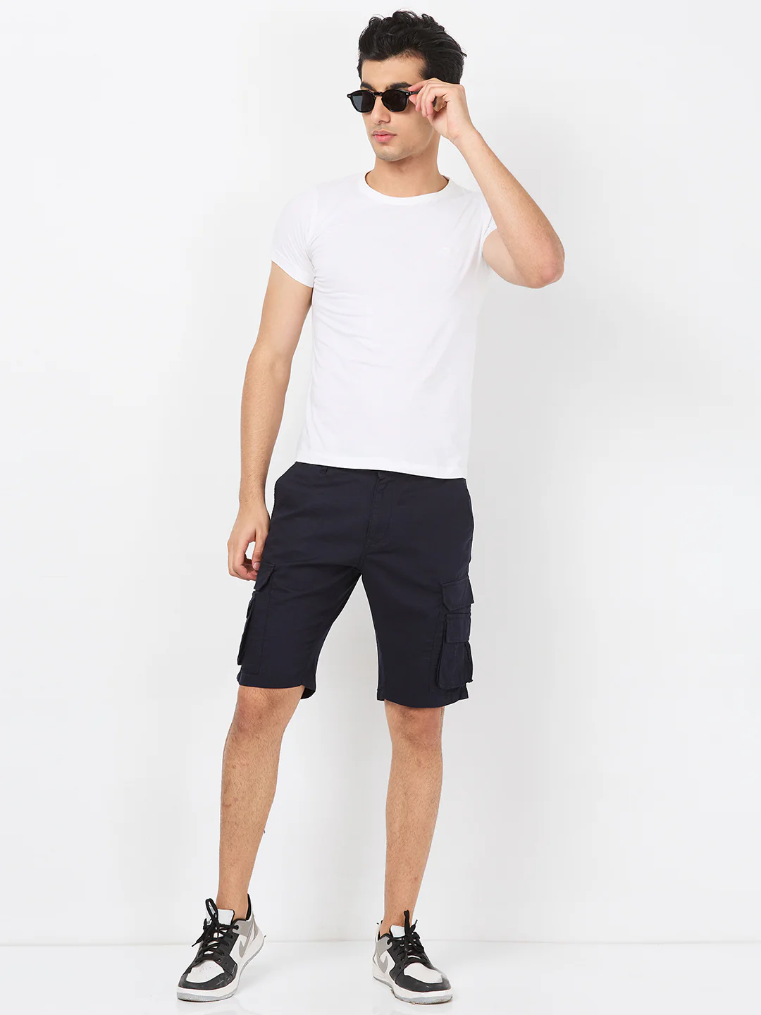 Killer Men Blue Solid Shorts - Image 8