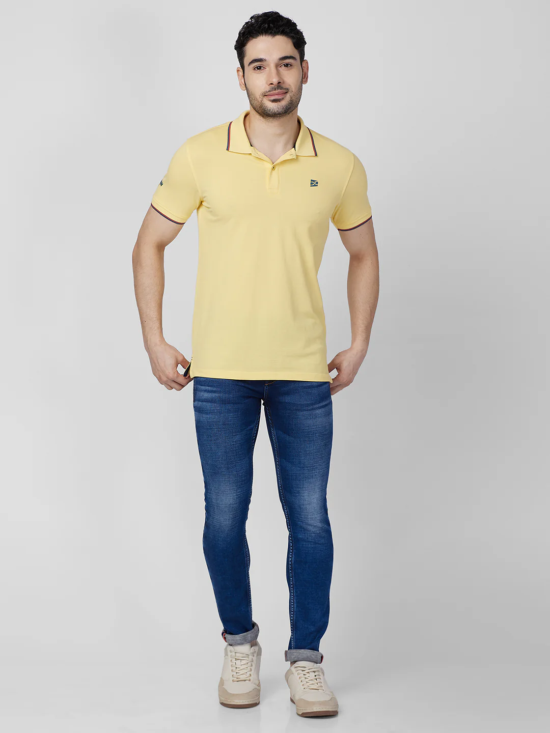 Killer Men Blue Solid Slim Fit Jeans - Image 4