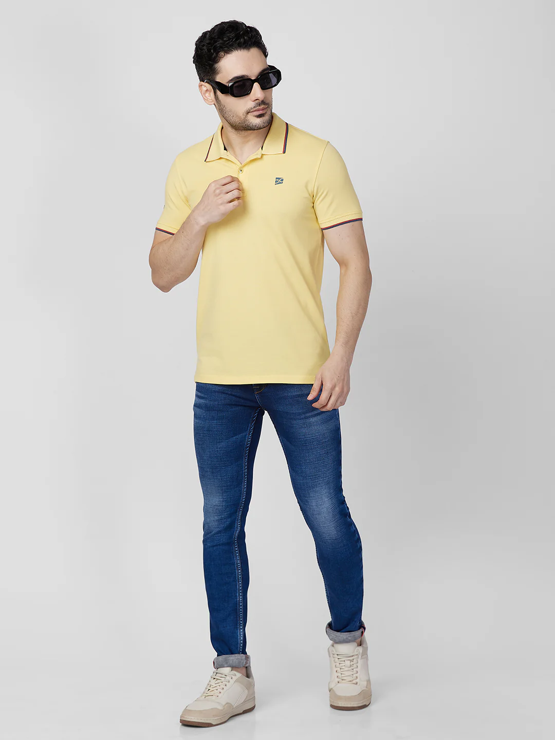 Killer Men Blue Solid Slim Fit Jeans - Image 8