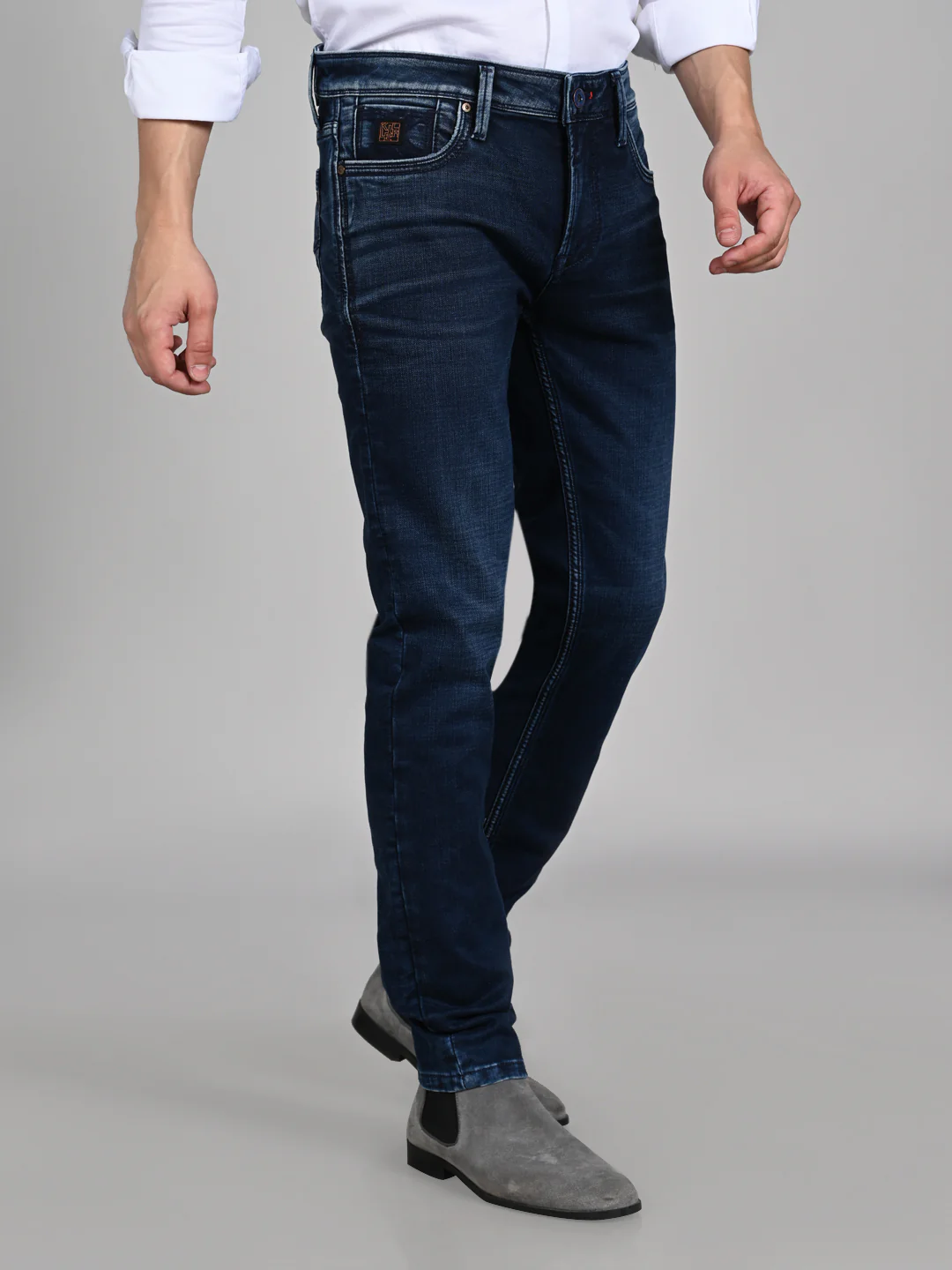 Killer Men Blue Solid Slim Fit Jeans - Image 6