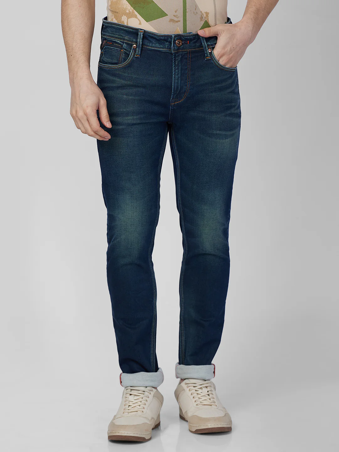 Killer Men Blue Solid Slim Fit Jeans - Image 3