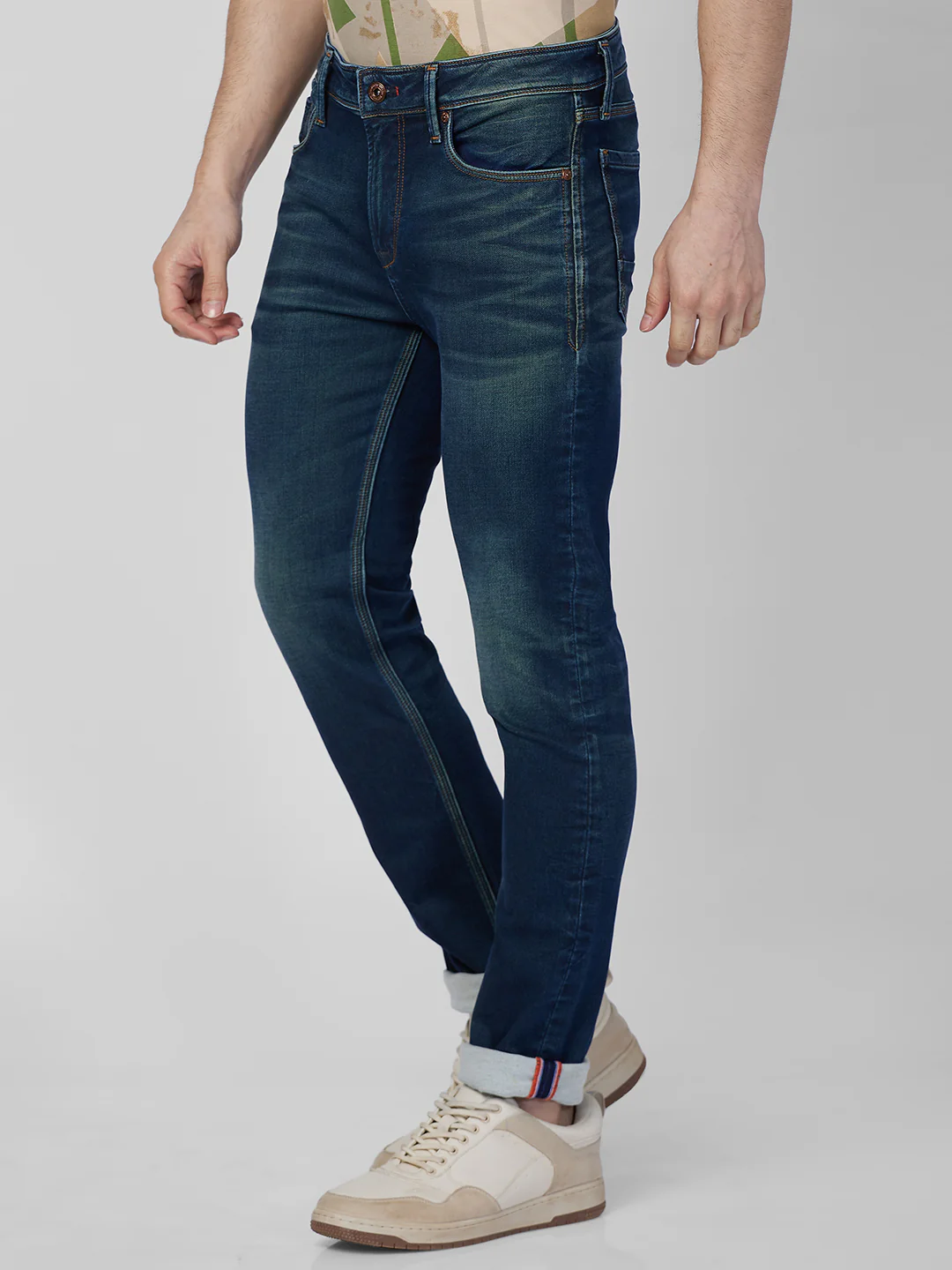 Killer Men Blue Solid Slim Fit Jeans - Image 6