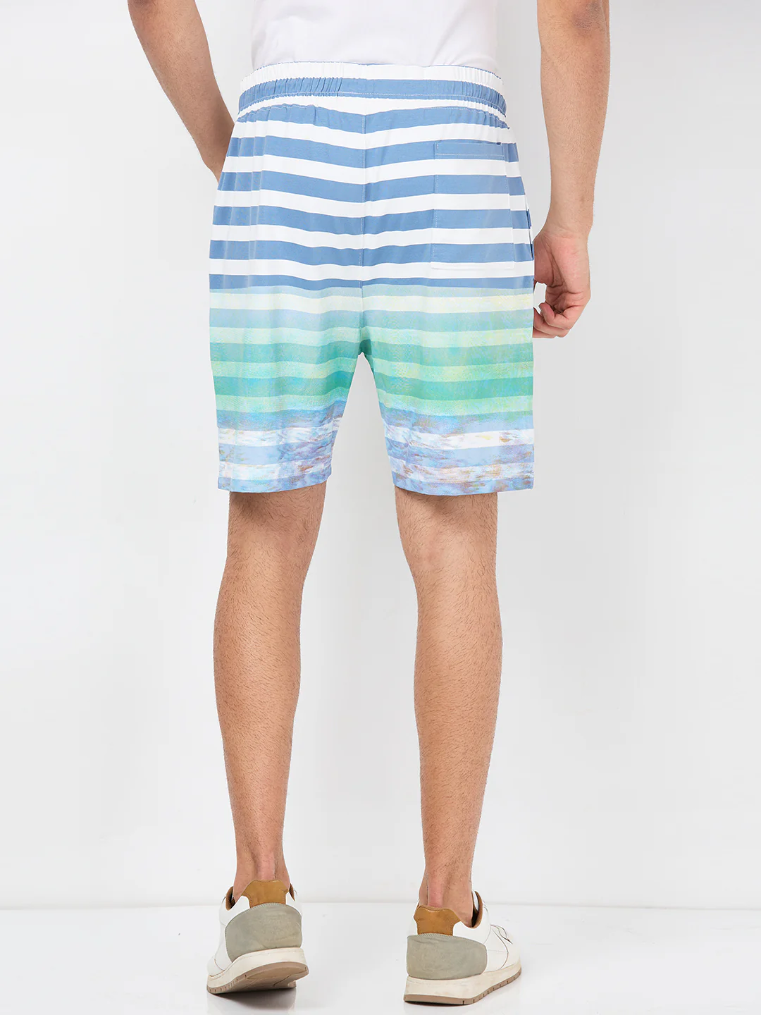 Killer Men Blue Stripe Shorts - Image 5