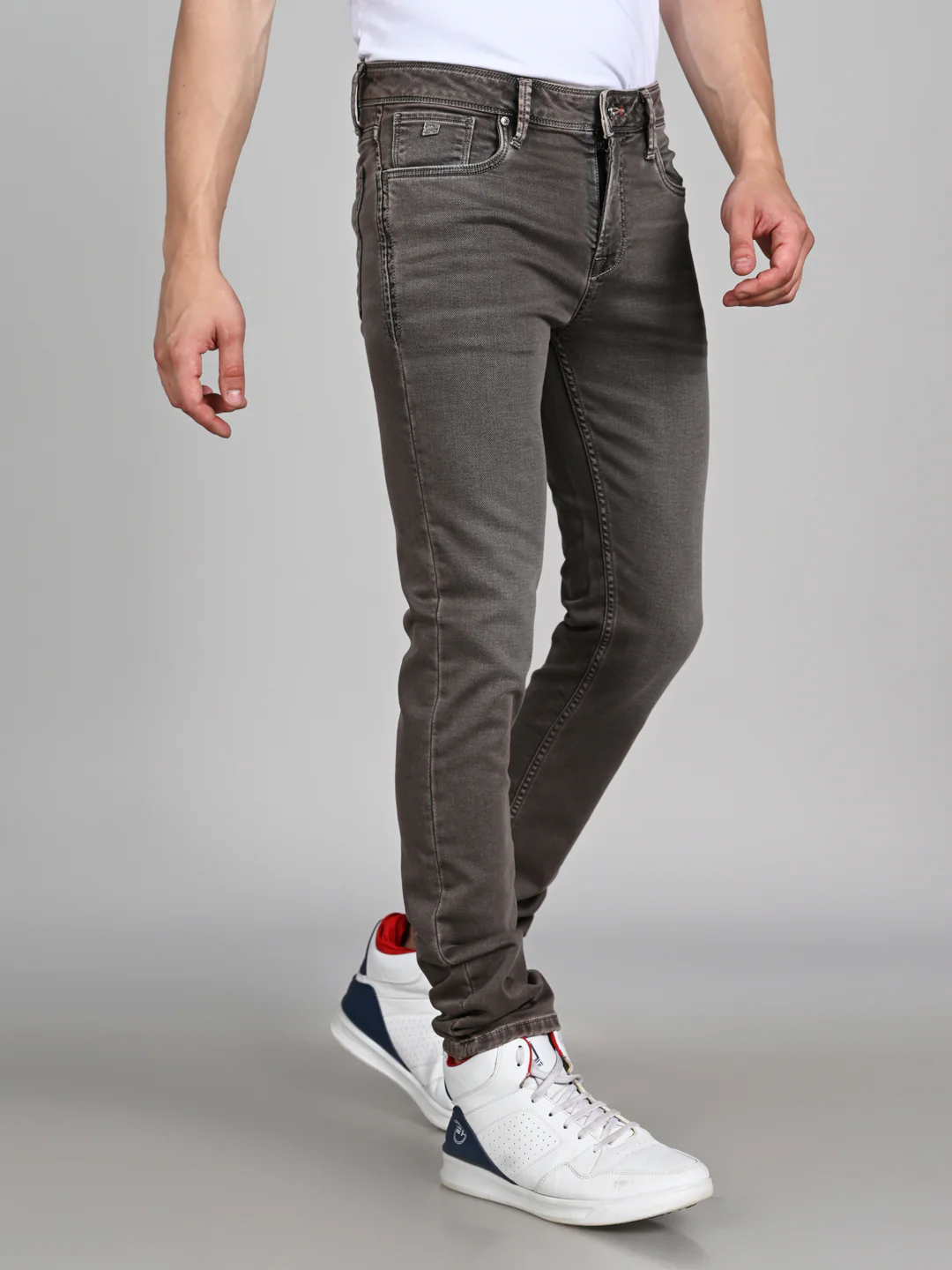 Killer Men Brown Skinny Fit Jeans - Image 5