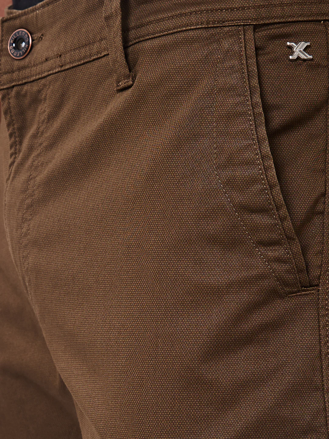 Killer Men Brown Solid Cargo - Image 7
