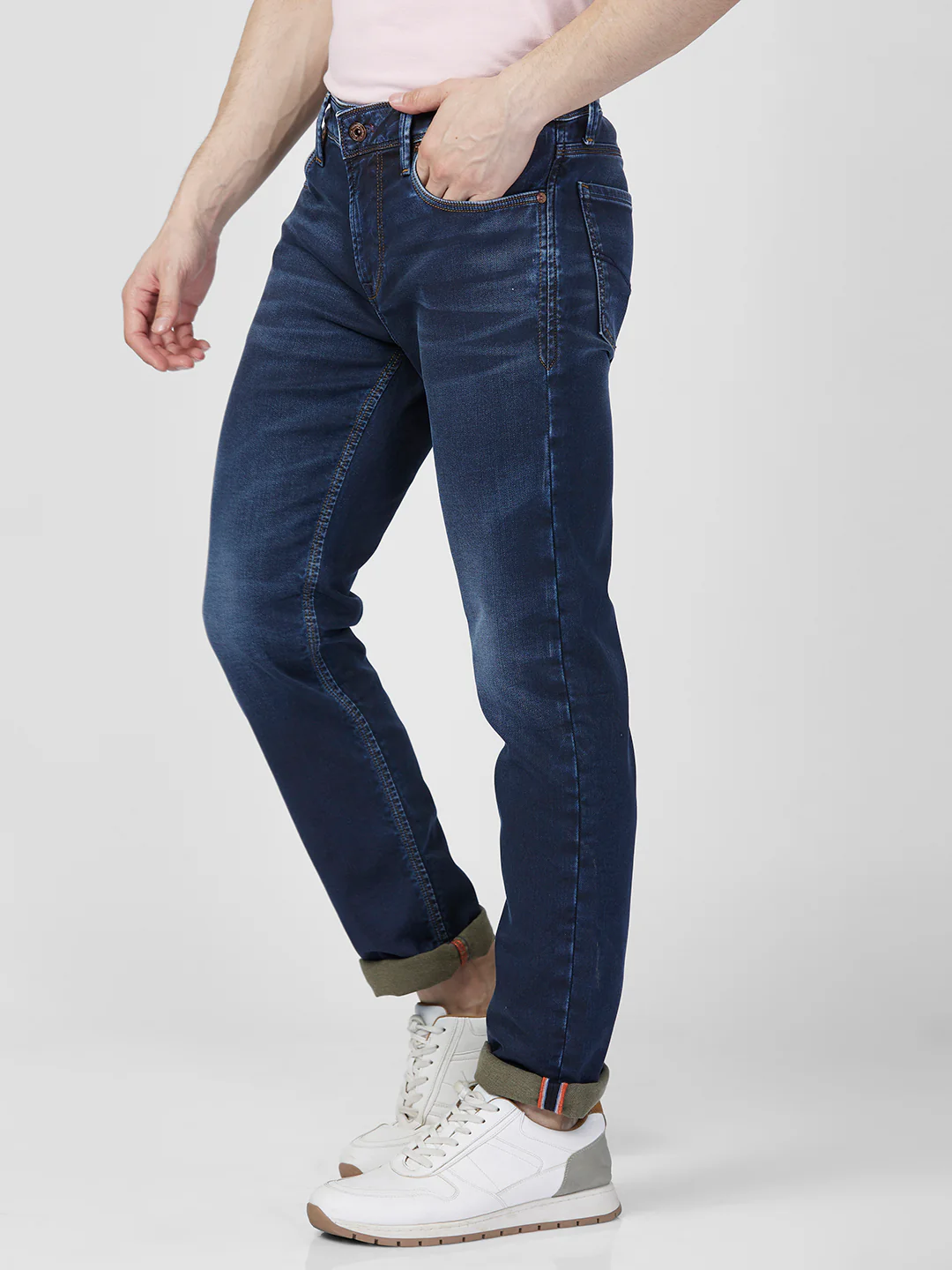 Killer Men Dark Blue Skinny Fit Jeans - Image 6