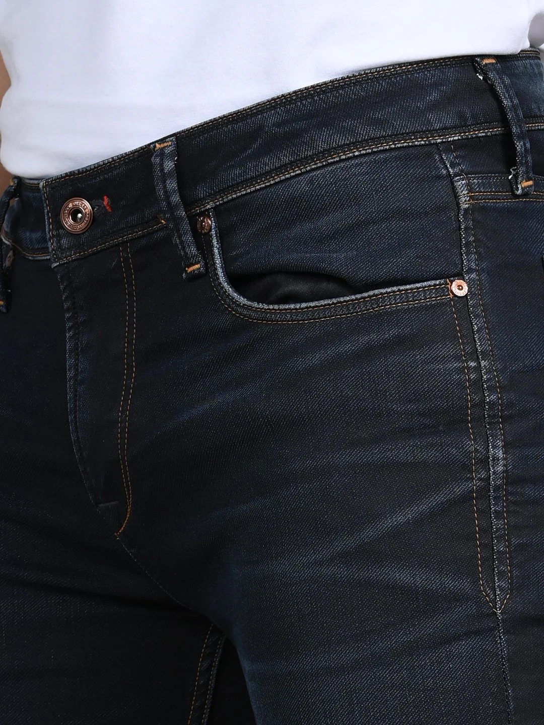Killer Men Dark Blue Skinny Fit Jeans - Image 8