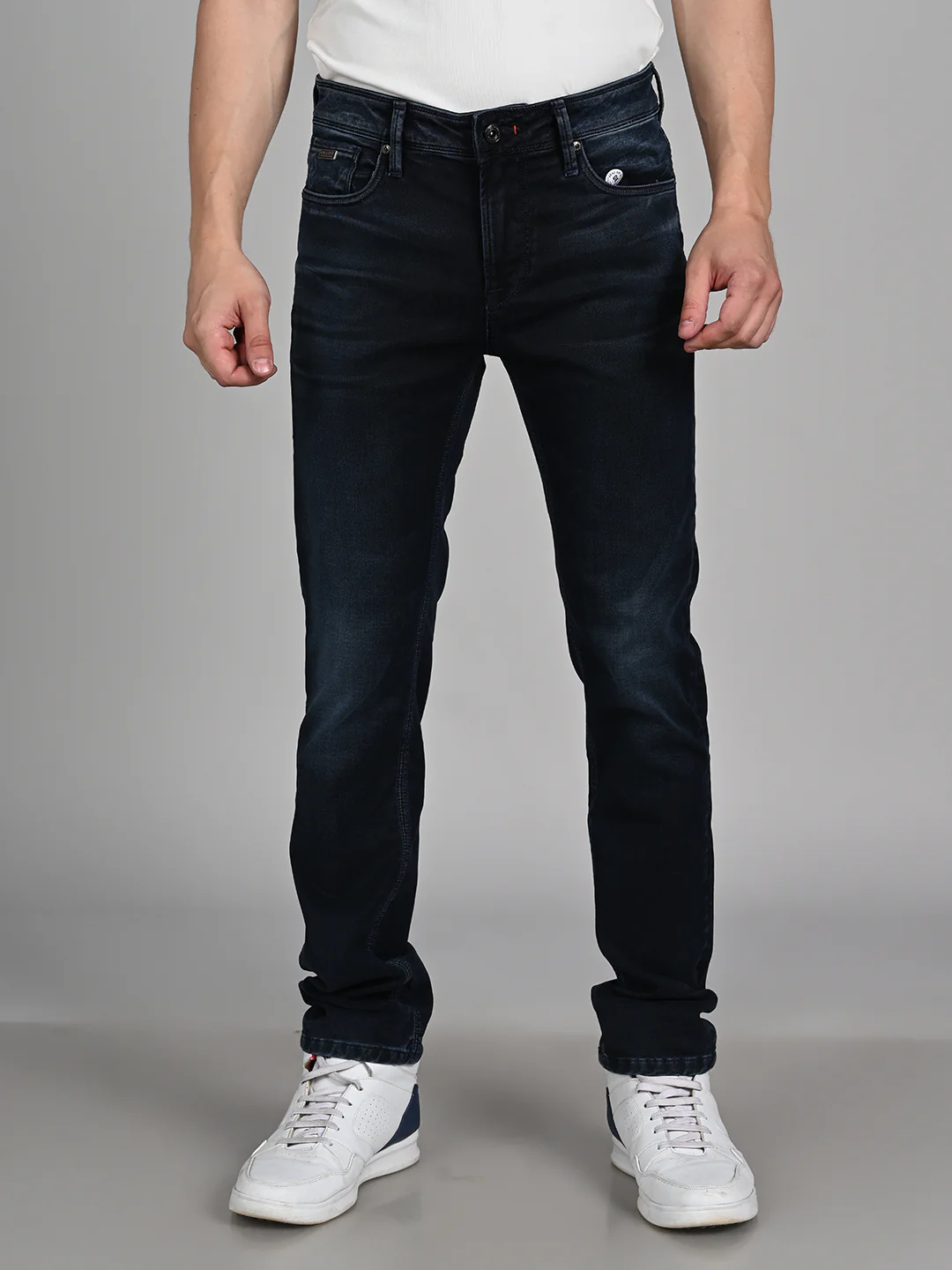 Killer Men Dark Blue Skinny Fit Jeans - Image 4