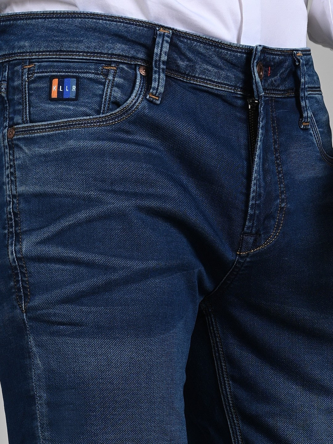 Killer Men Dark Blue Skinny Fit Jeans - Image 8
