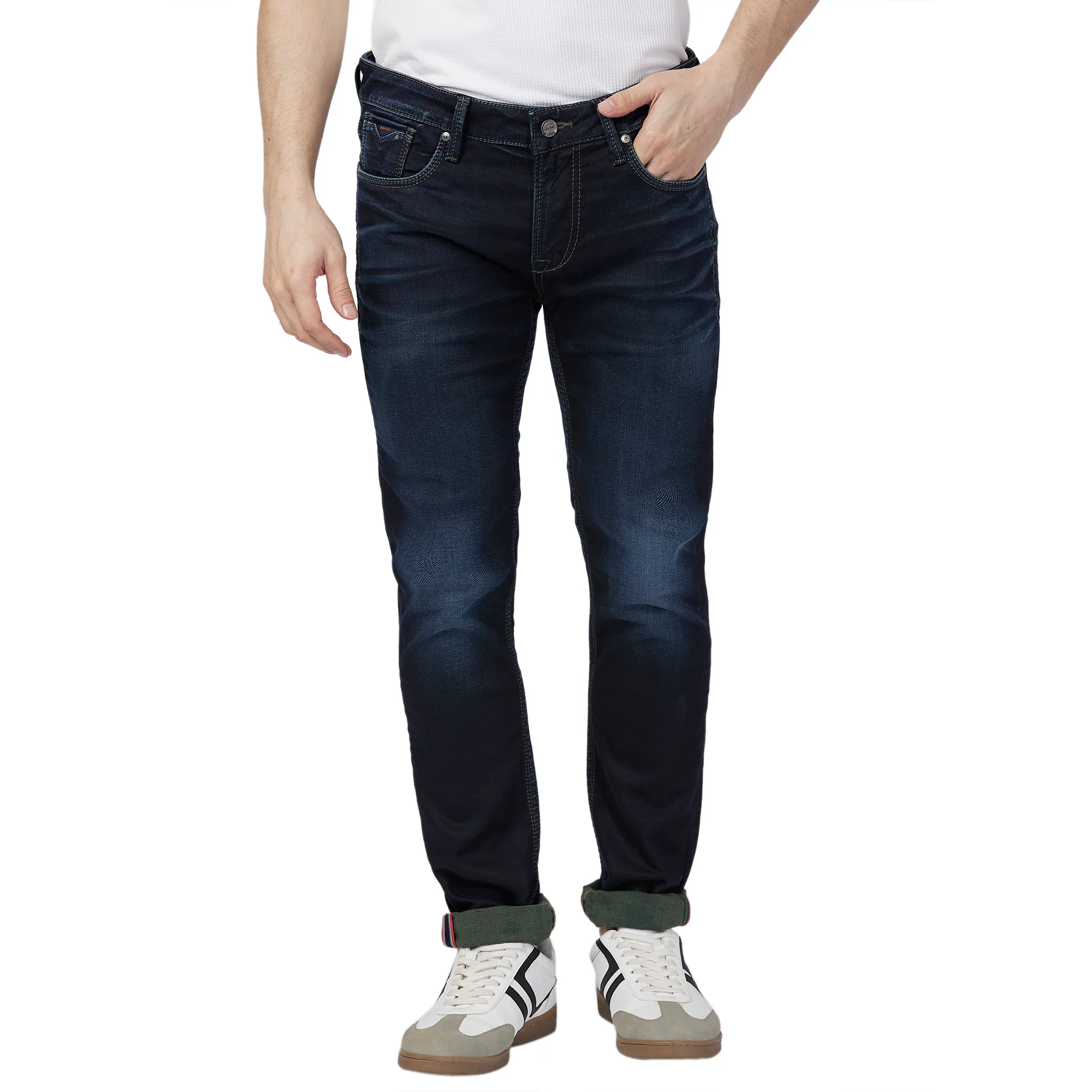 Killer Men Dark Blue Slim Fit Jeans - Image 3