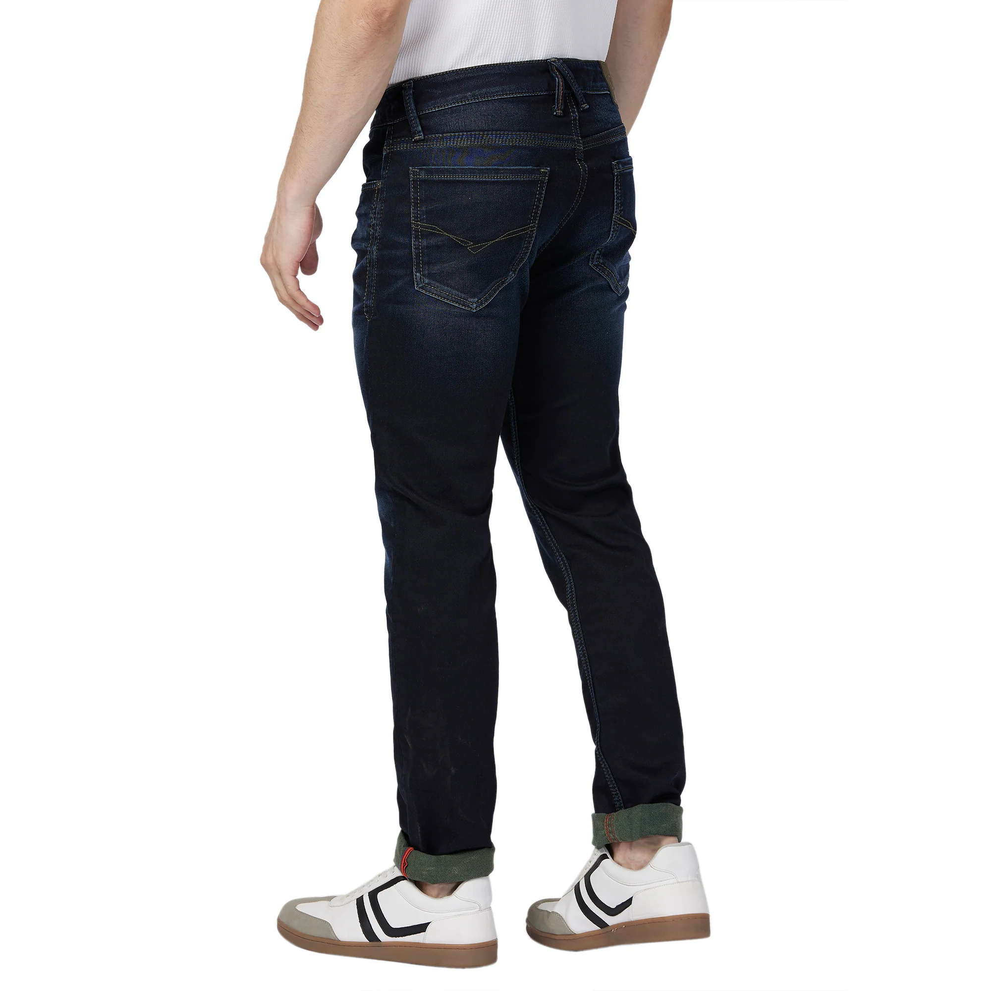 Killer Men Dark Blue Slim Fit Jeans - Image 5