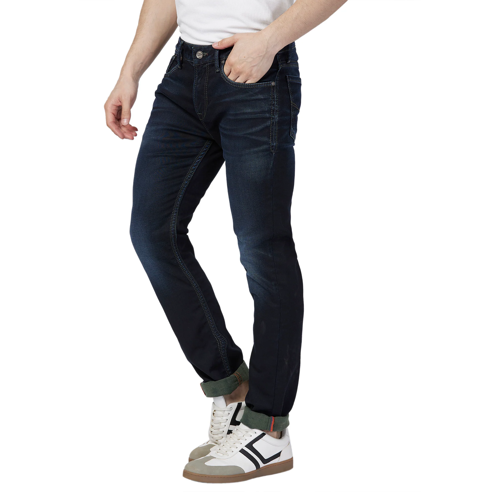 Killer Men Dark Blue Slim Fit Jeans - Image 6