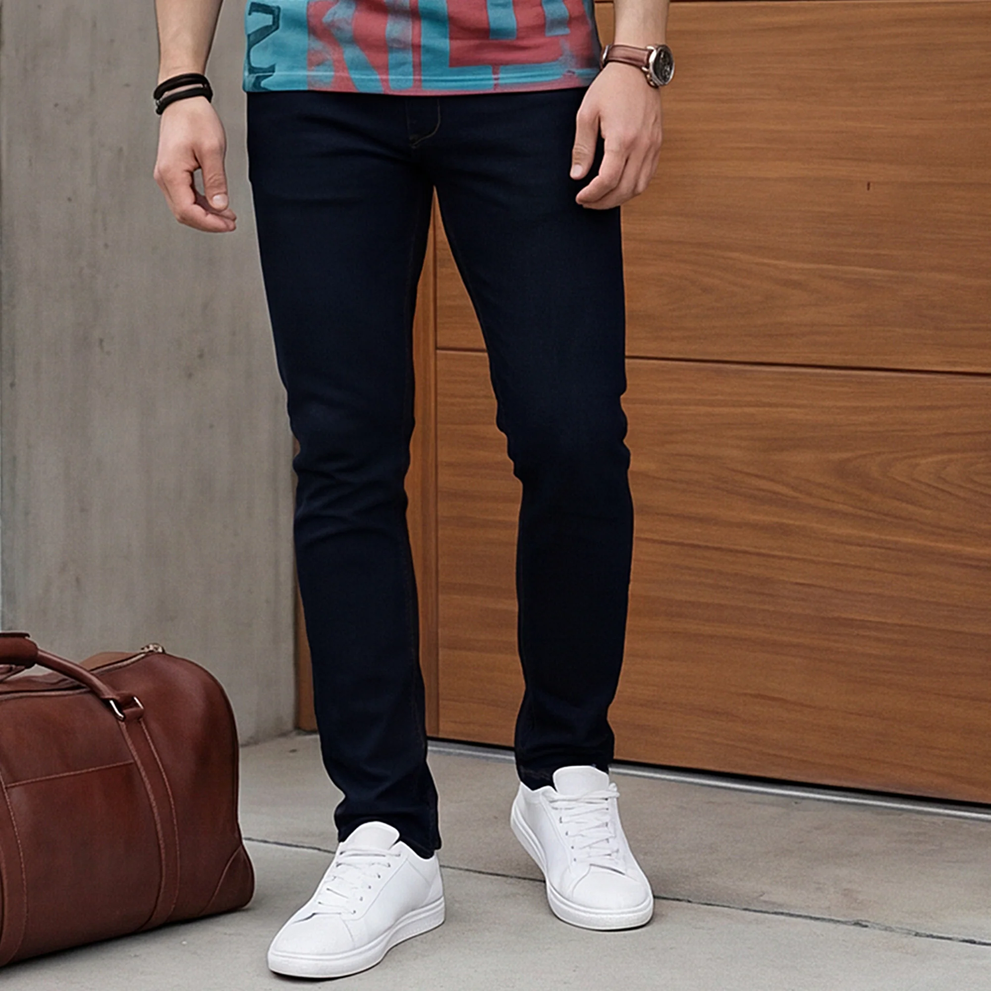 Killer Men Dark Blue Slim Fit Jeans - Image 2