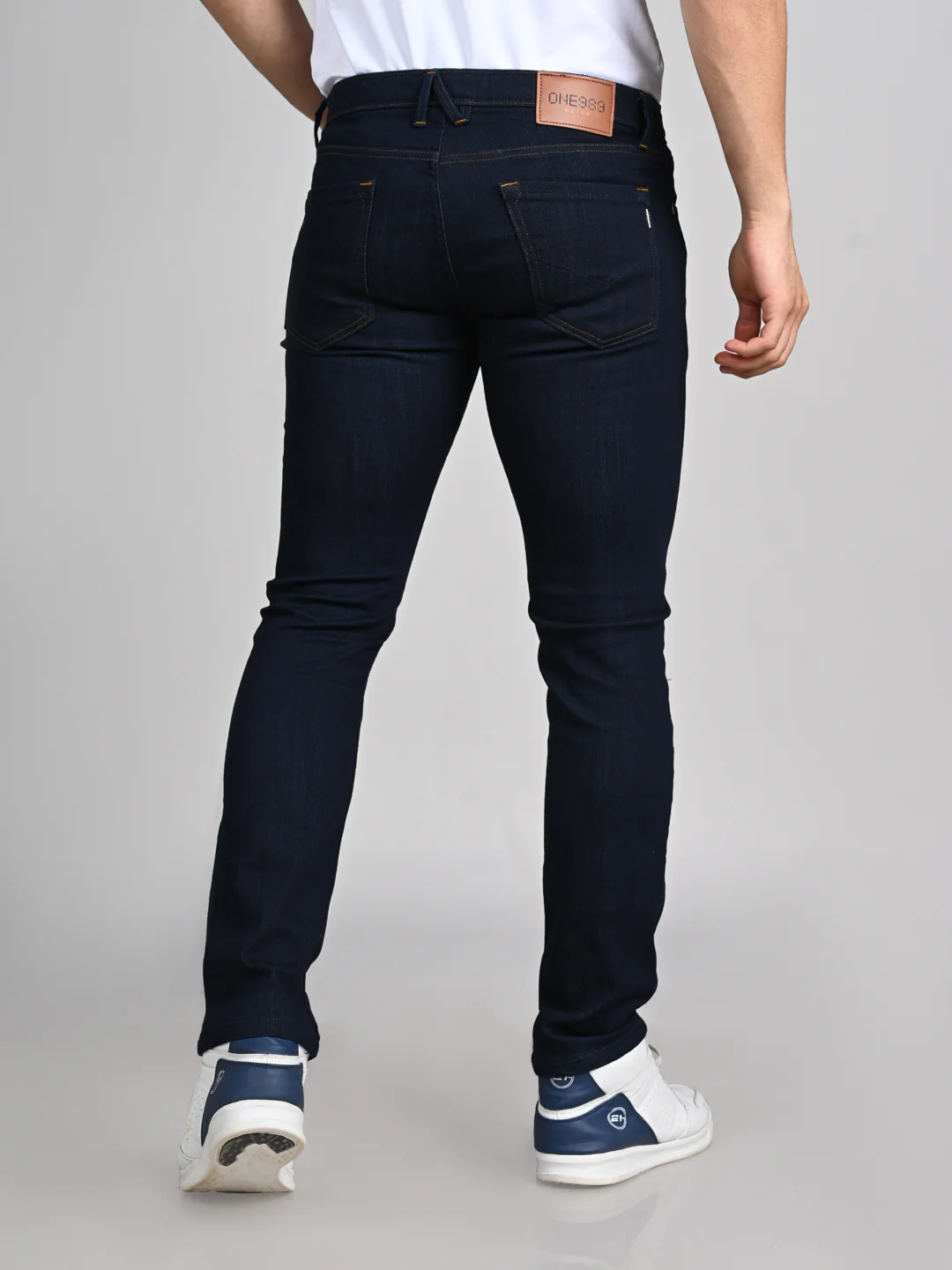 Killer Men Dark Blue Slim Fit Jeans - Image 7