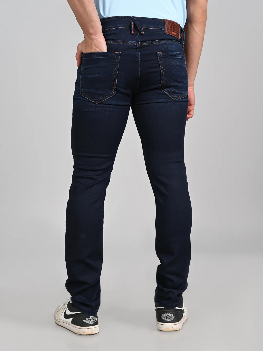 Killer Men Dark Blue Slim Fit Jeans - Image 7