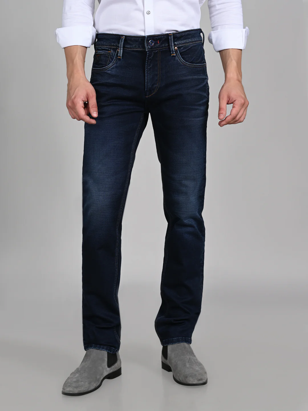 Killer Men Dark Blue Slim Fit Jeans - Image 4
