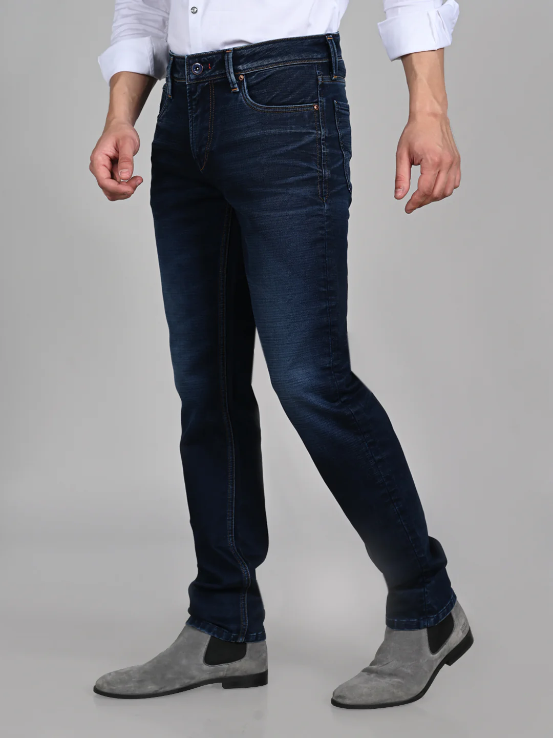 Killer Men Dark Blue Slim Fit Jeans - Image 5