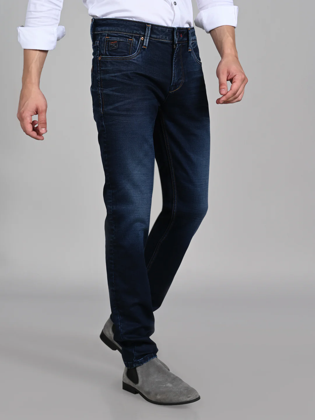 Killer Men Dark Blue Slim Fit Jeans - Image 6