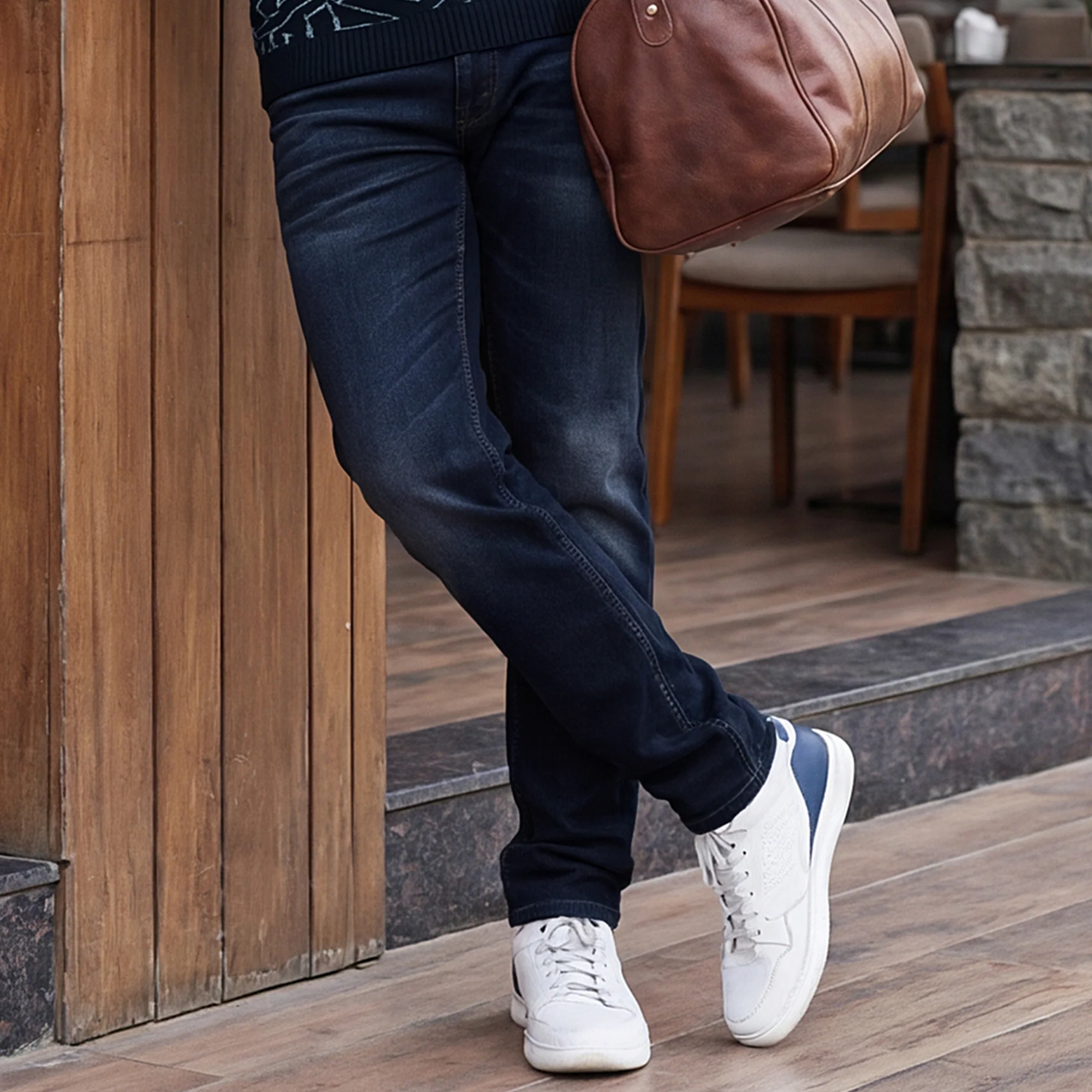 Killer Men Dark Blue Slim Fit Jeans - Image 2