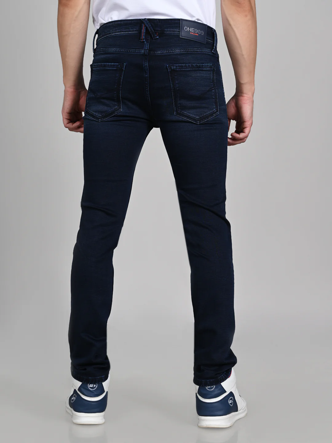 Killer Men Dark Blue Slim Fit Jeans - Image 7