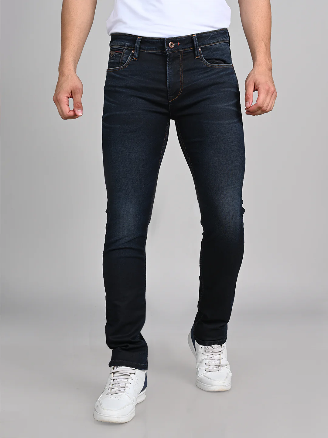 Killer Men Dark Blue Slim Fit Jeans - Image 4
