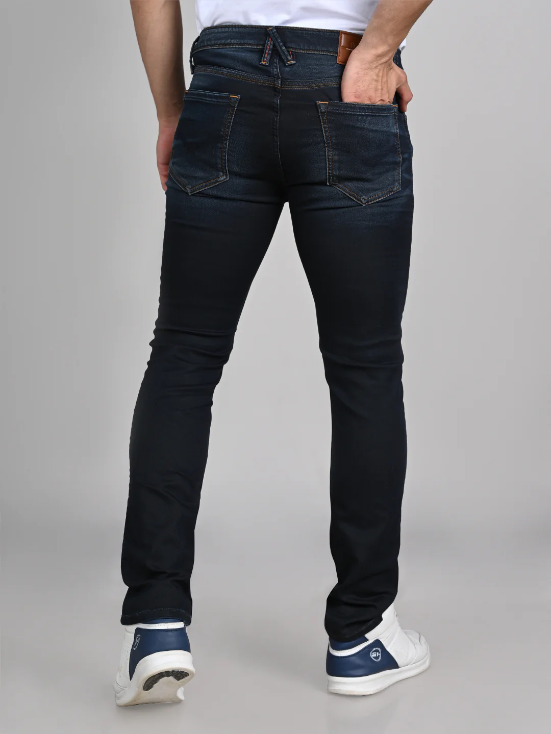Killer Men Dark Blue Slim Fit Jeans - Image 7