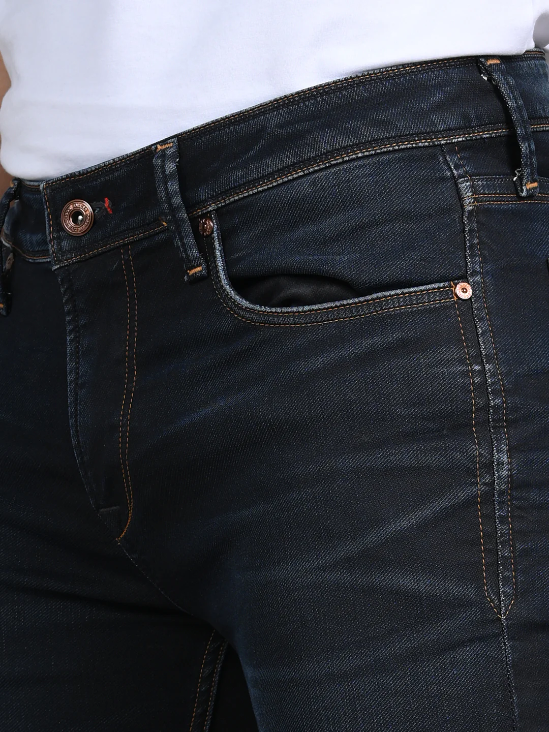 Killer Men Dark Blue Slim Fit Jeans - Image 8
