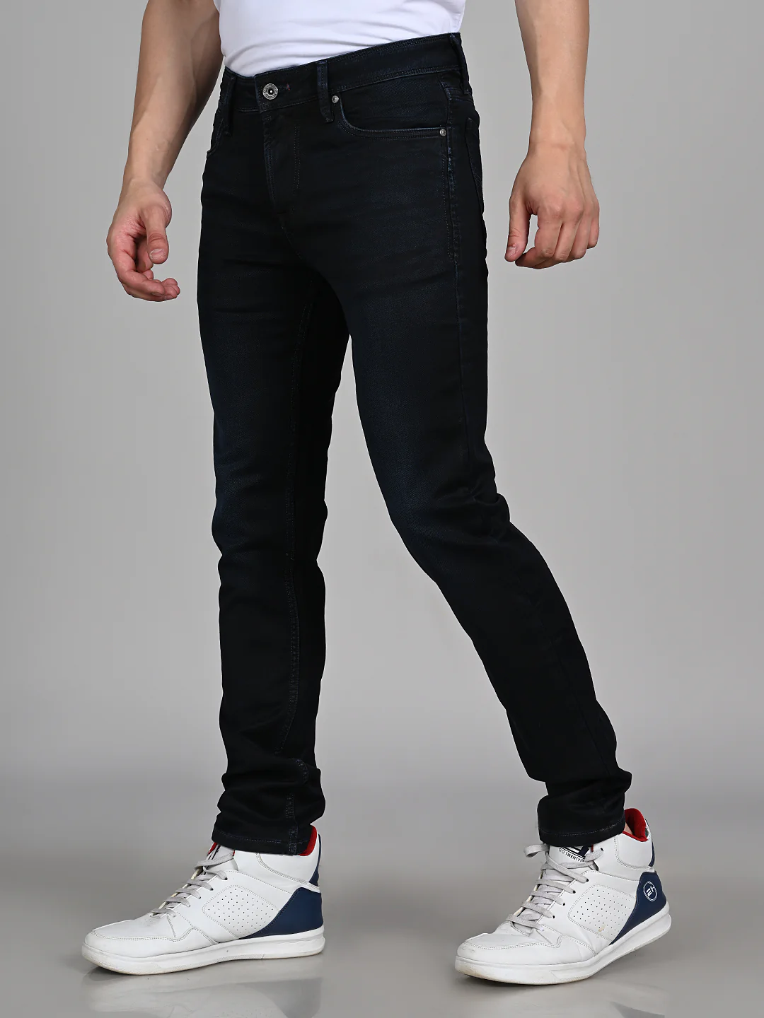 Killer Men Dark Blue Slim Fit Jeans - Image 5