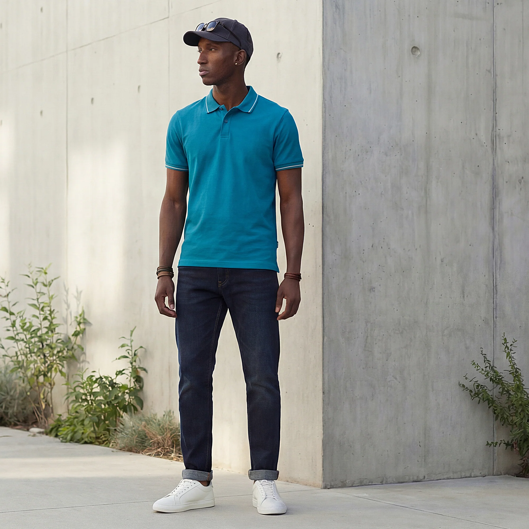 Killer Men Dark Blue Solid Slim Fit Jeans