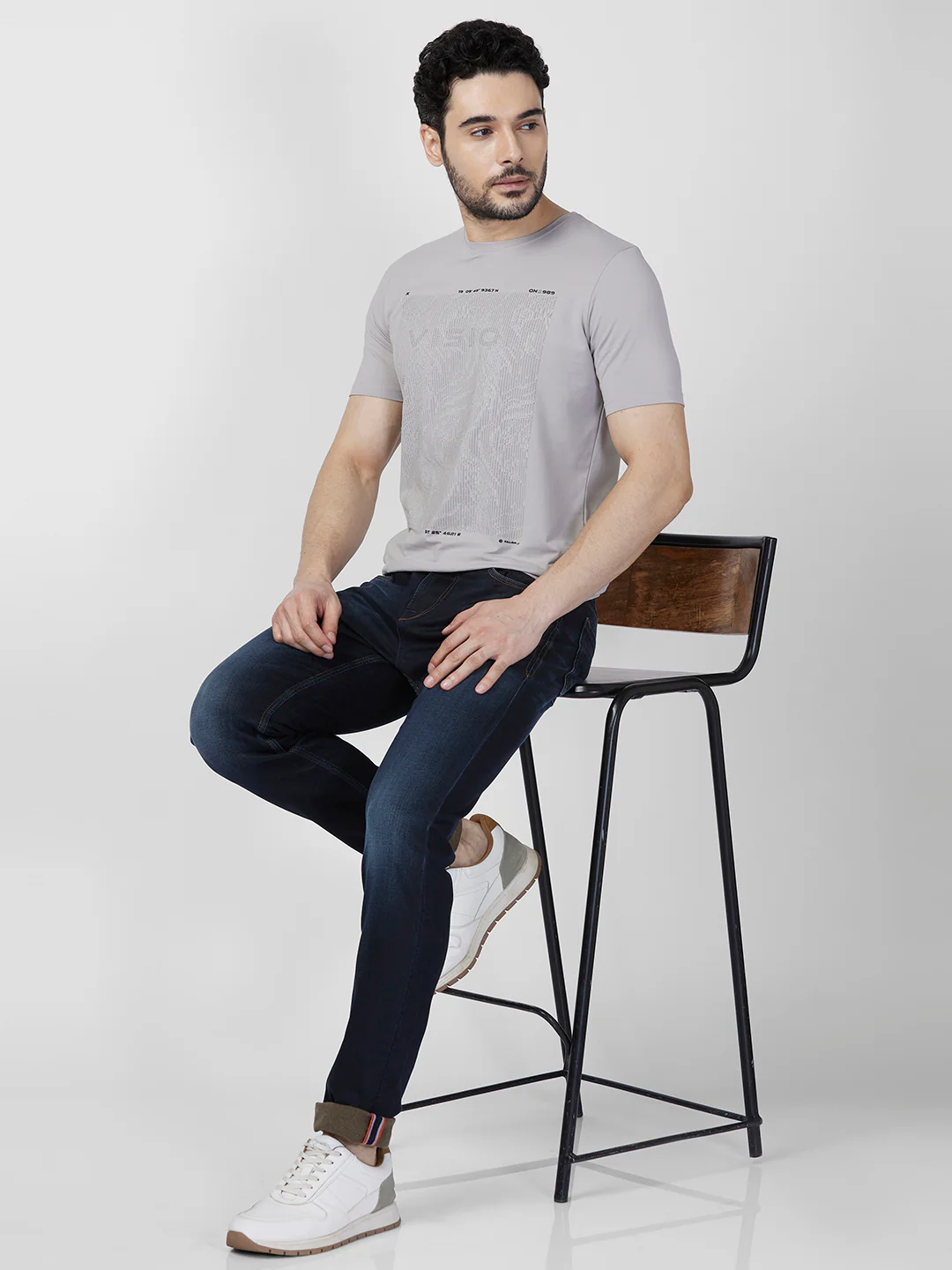 Killer Men Dark Blue Solid Slim Fit Jeans - Image 8