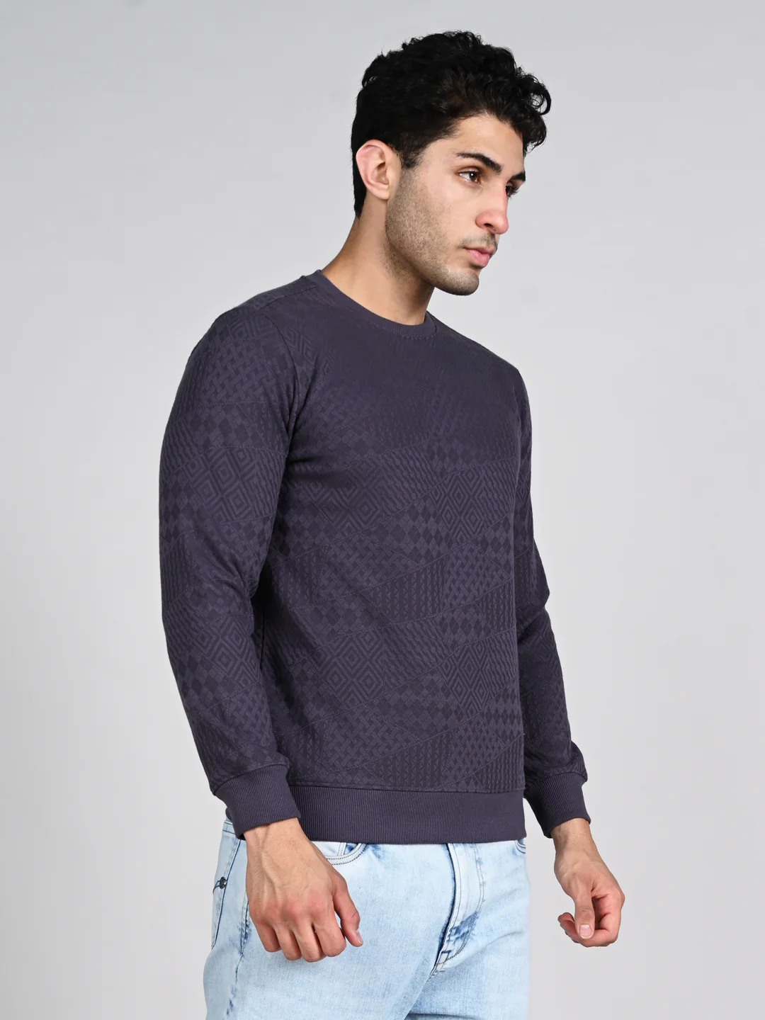 Killer Men Dark Grey Sweat Shirts - Image 5