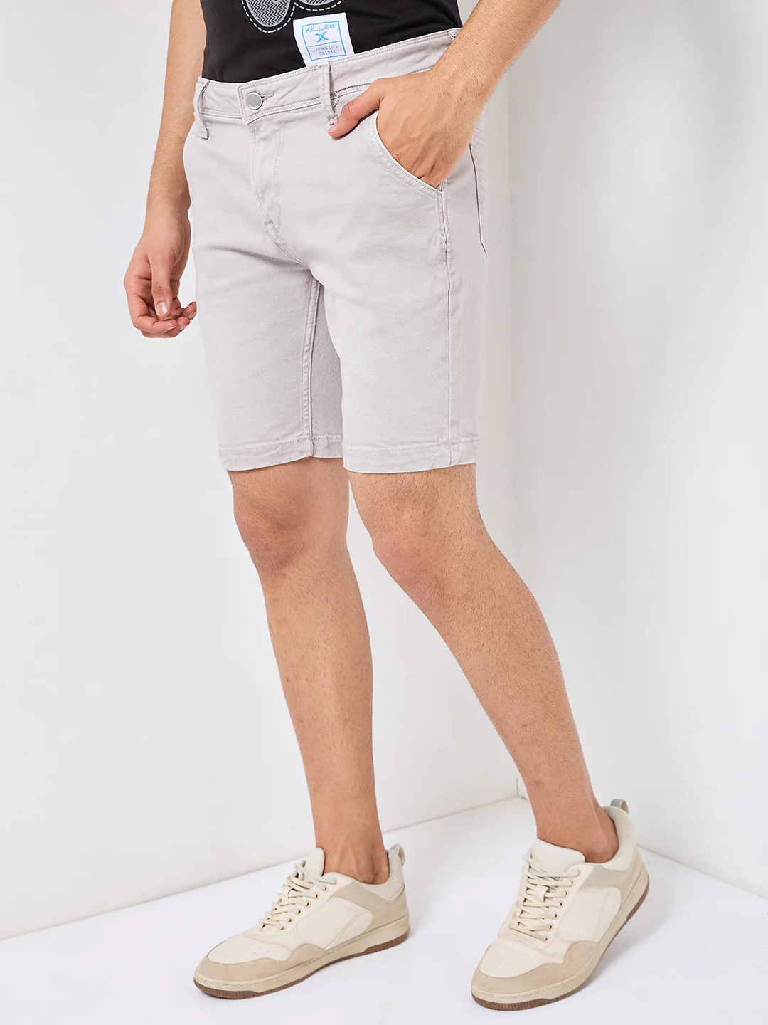 Killer Men Fawn Solid Shorts - Image 6