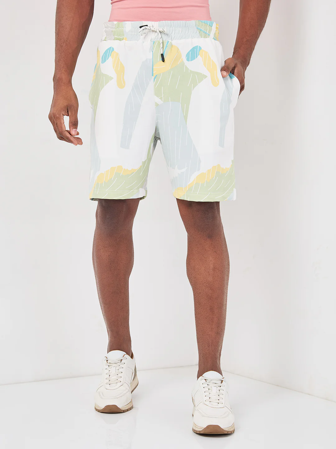 Killer Men Green Multicolour Shorts - Image 3