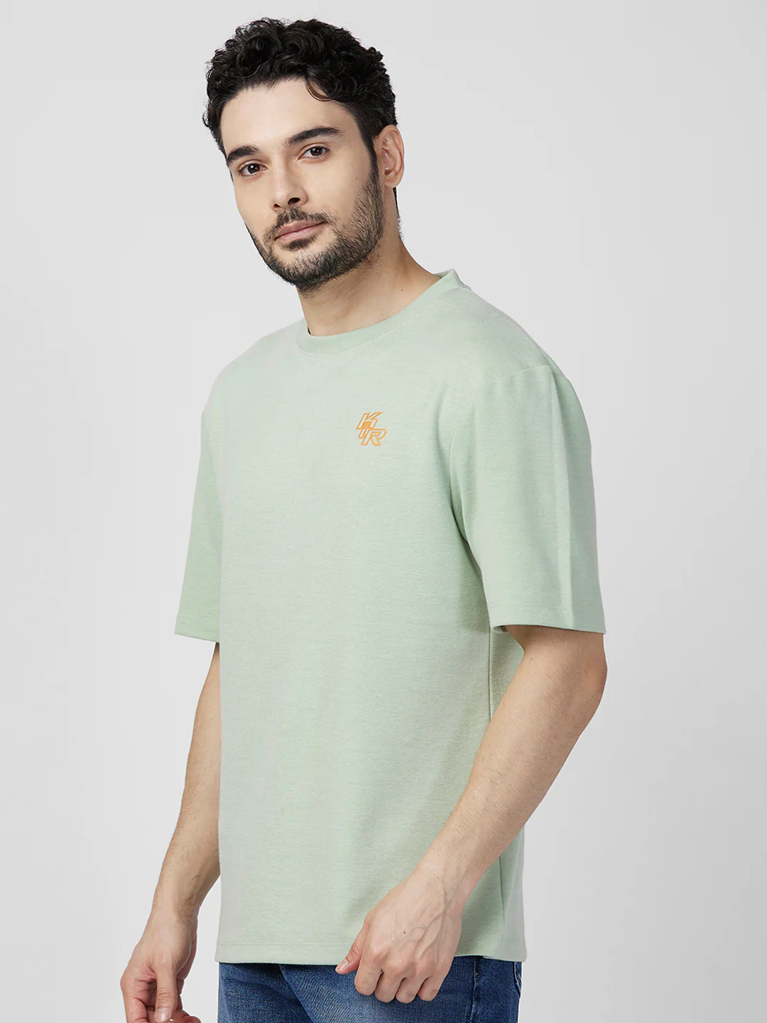 Killer Men Green Printed Round Neck T-Shirts - Image 6