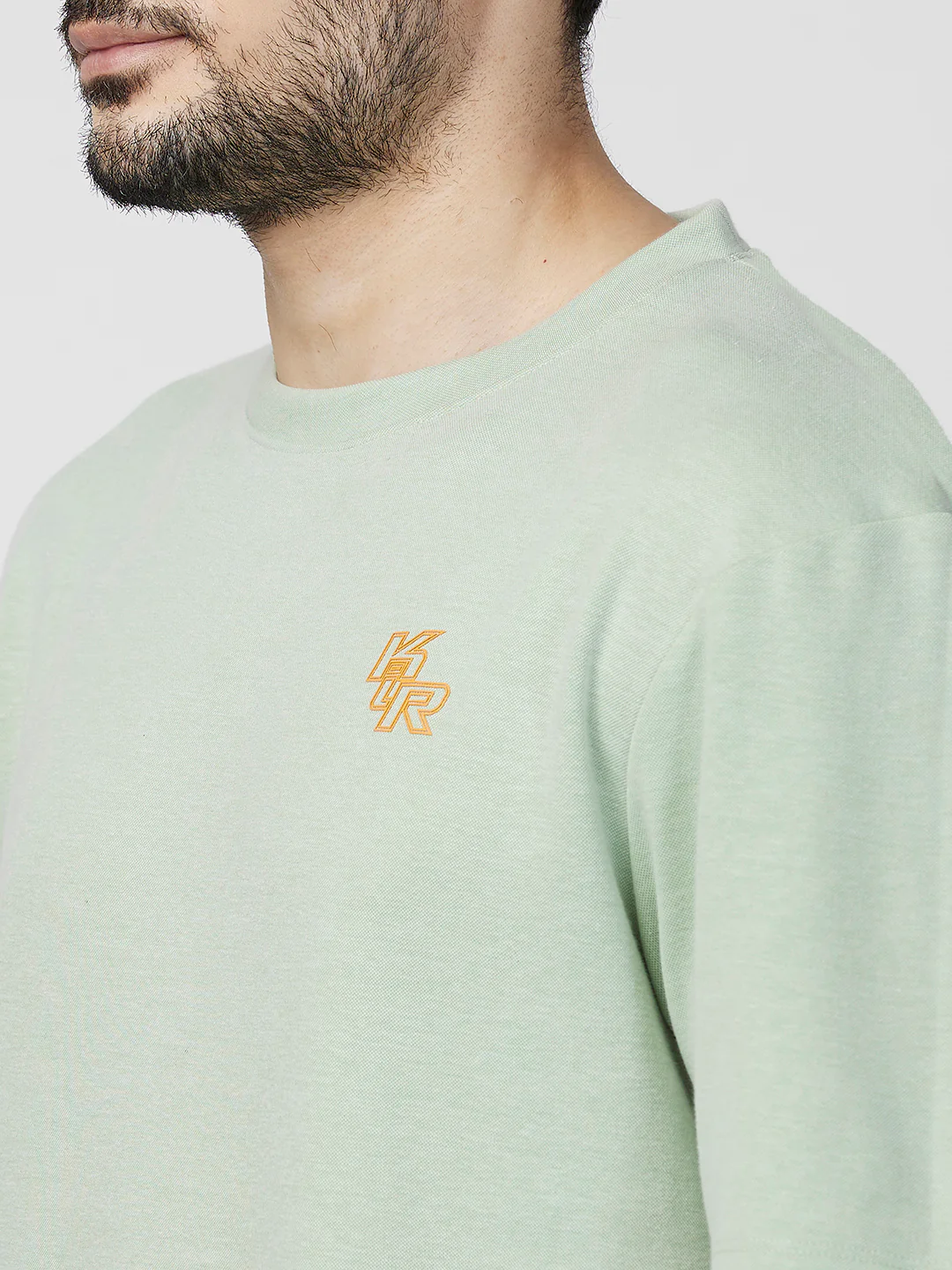 Killer Men Green Printed Round Neck T-Shirts - Image 7