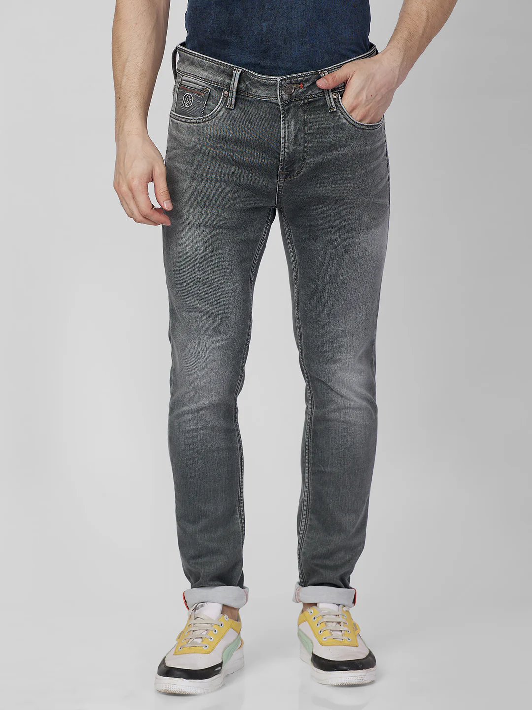 Killer Men Green Skinny Fit Jeans - Image 3