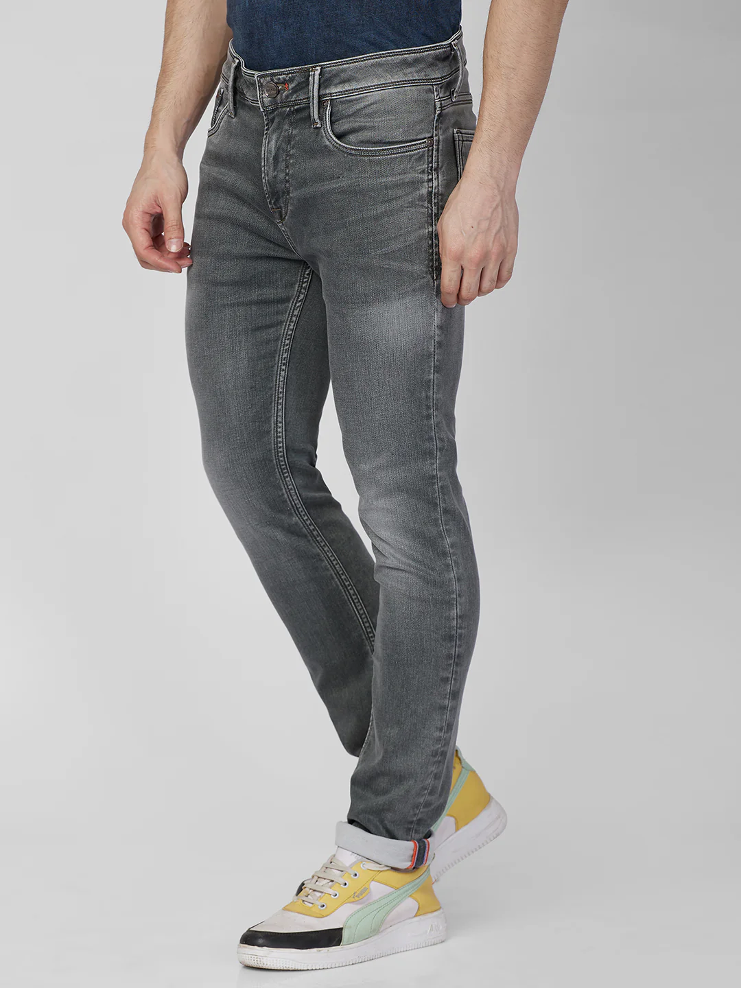 Killer Men Green Skinny Fit Jeans - Image 6