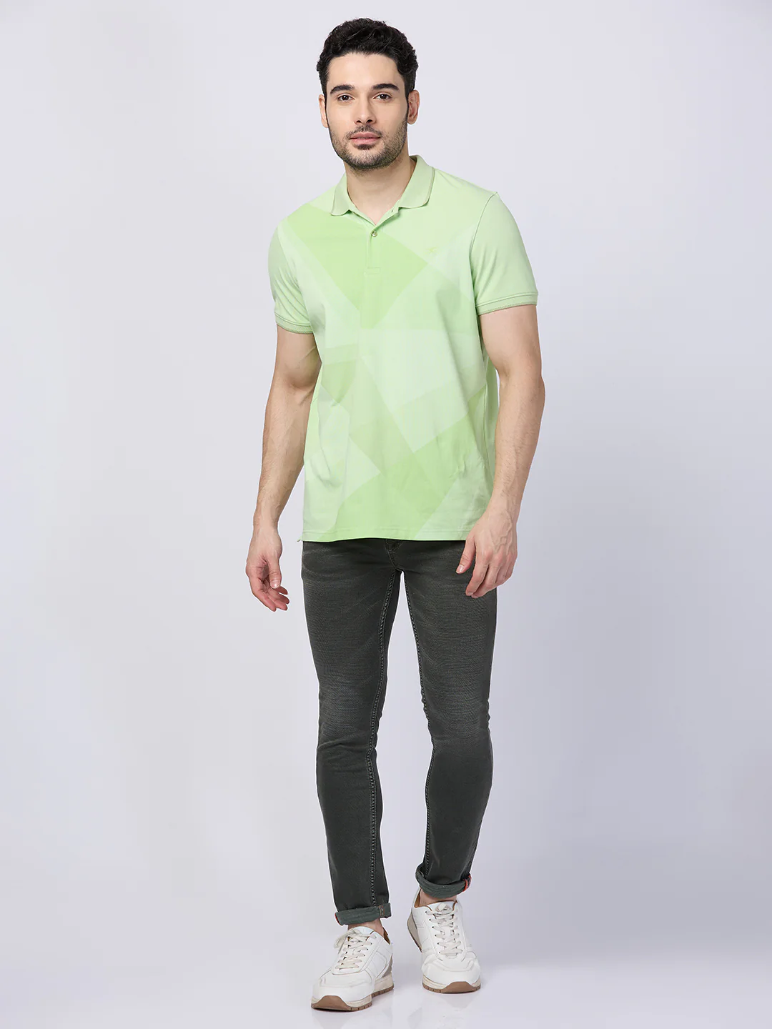 Killer Men Green Skinny Fit Jeans - Image 4