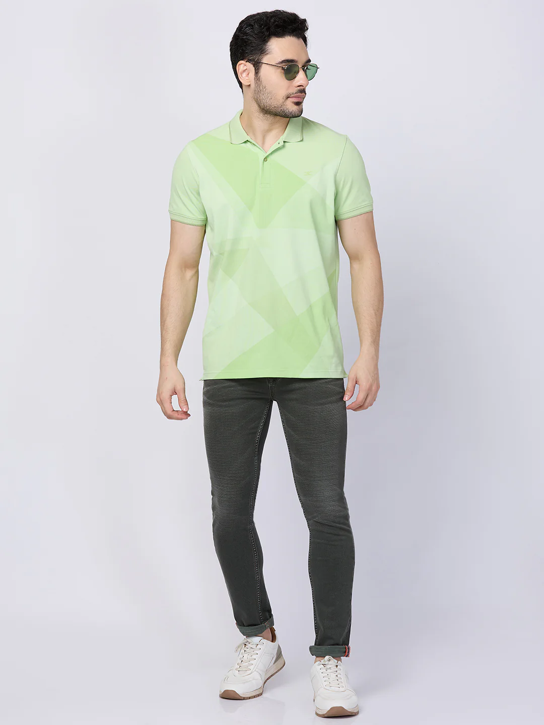 Killer Men Green Skinny Fit Jeans - Image 8