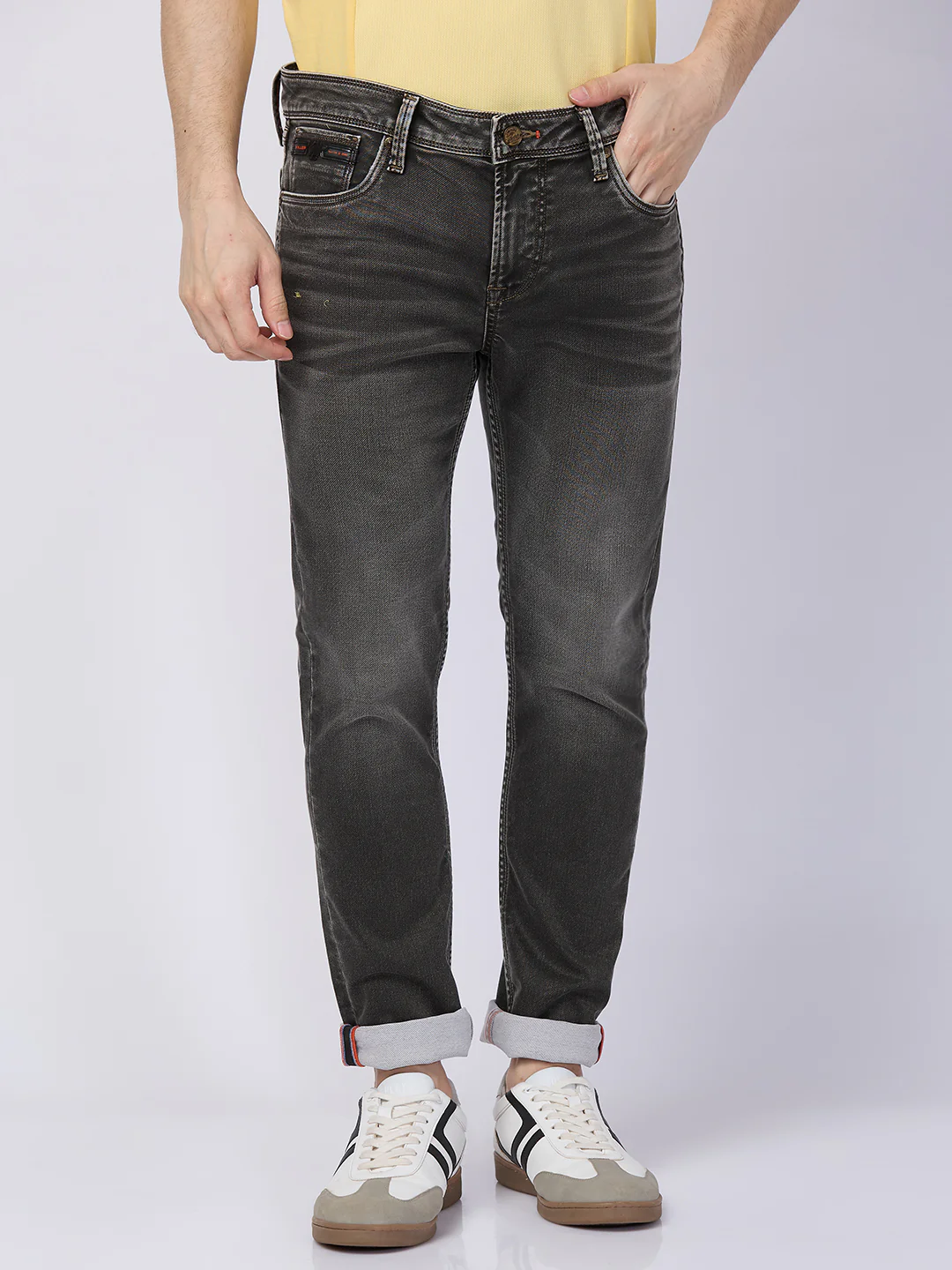 Killer Men Green Skinny Fit Jeans - Image 3