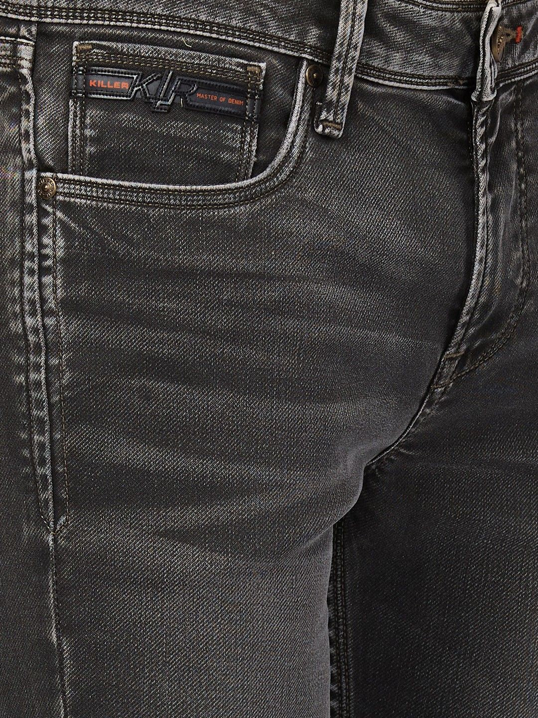 Killer Men Green Skinny Fit Jeans - Image 7