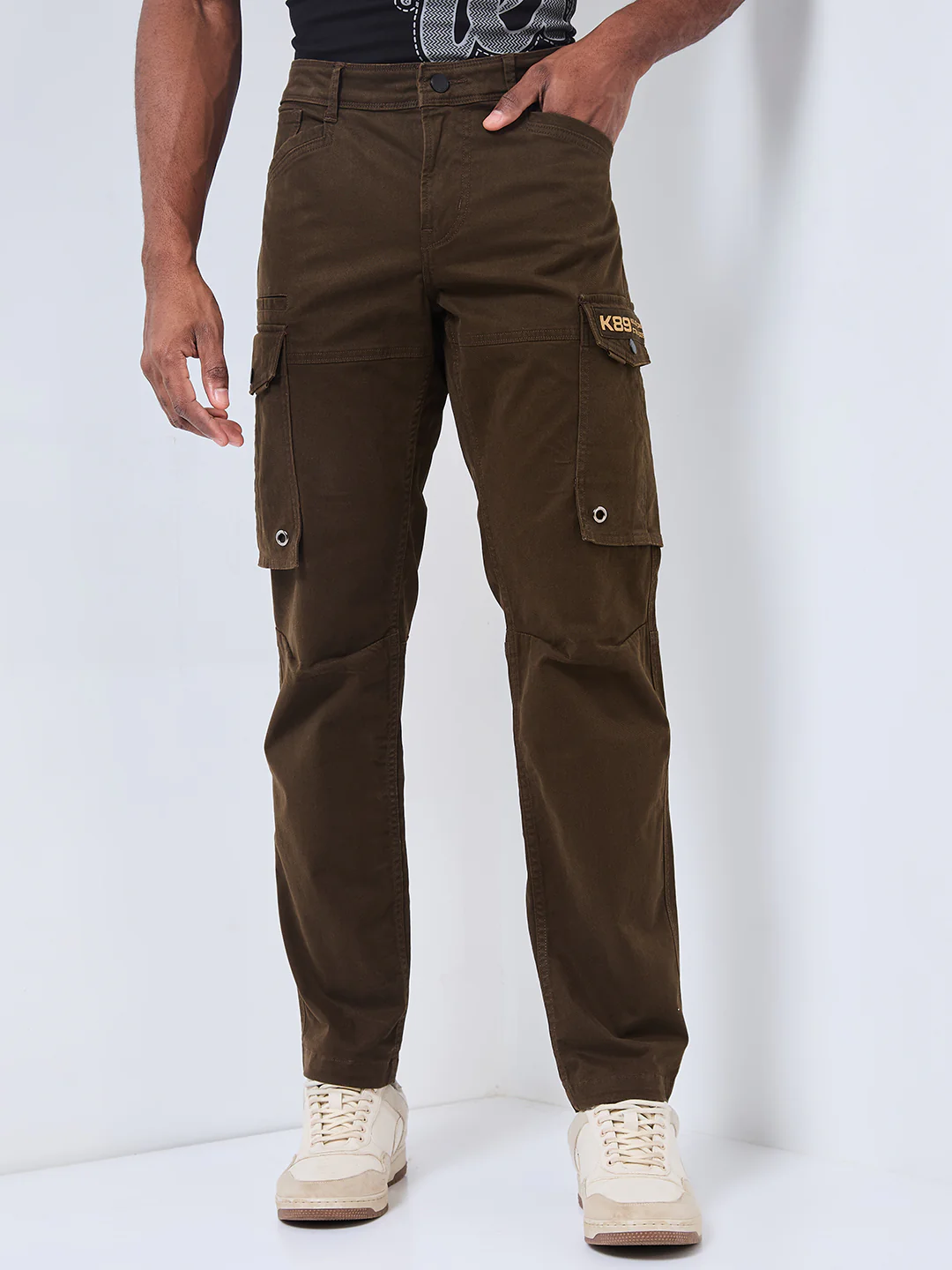 Killer Men Green Solid Cargo - Image 5
