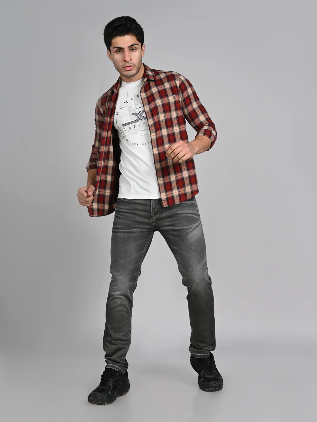 Killer Men Green Solid Slim Fit Jeans - Image 3