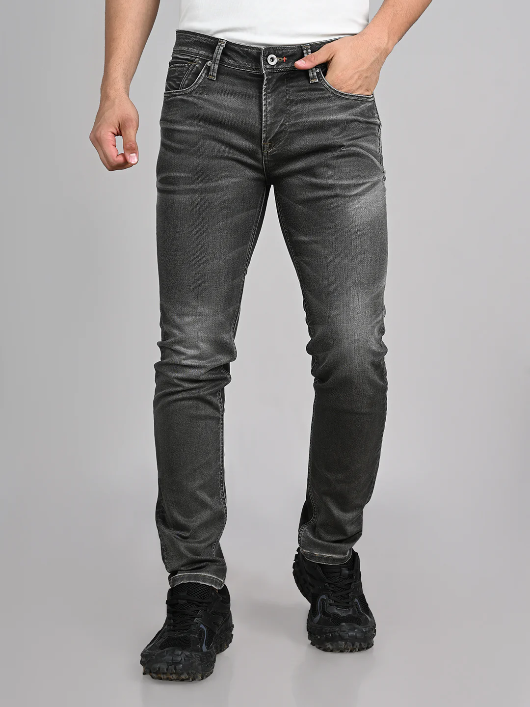 Killer Men Green Solid Slim Fit Jeans - Image 4