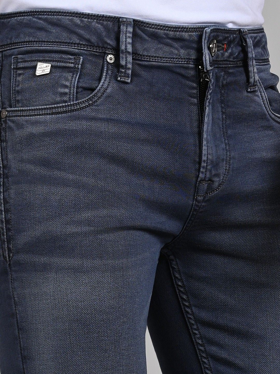 Killer Men Grey Skinny Fit Jeans - Image 8