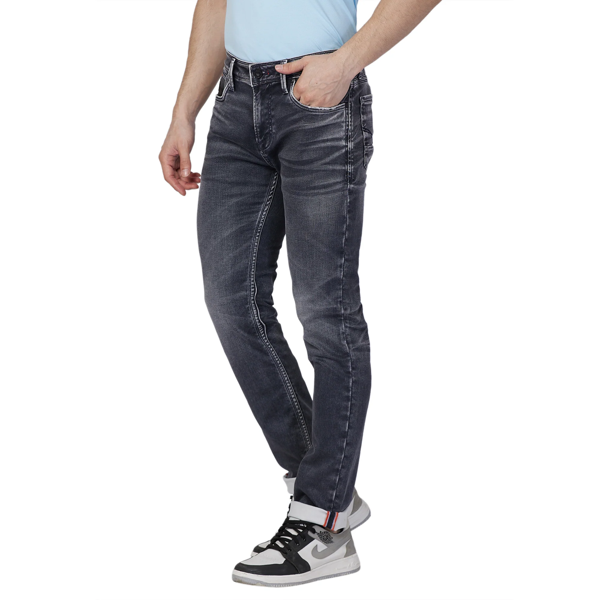 Killer Men Grey Slim Fit Jeans - Image 6
