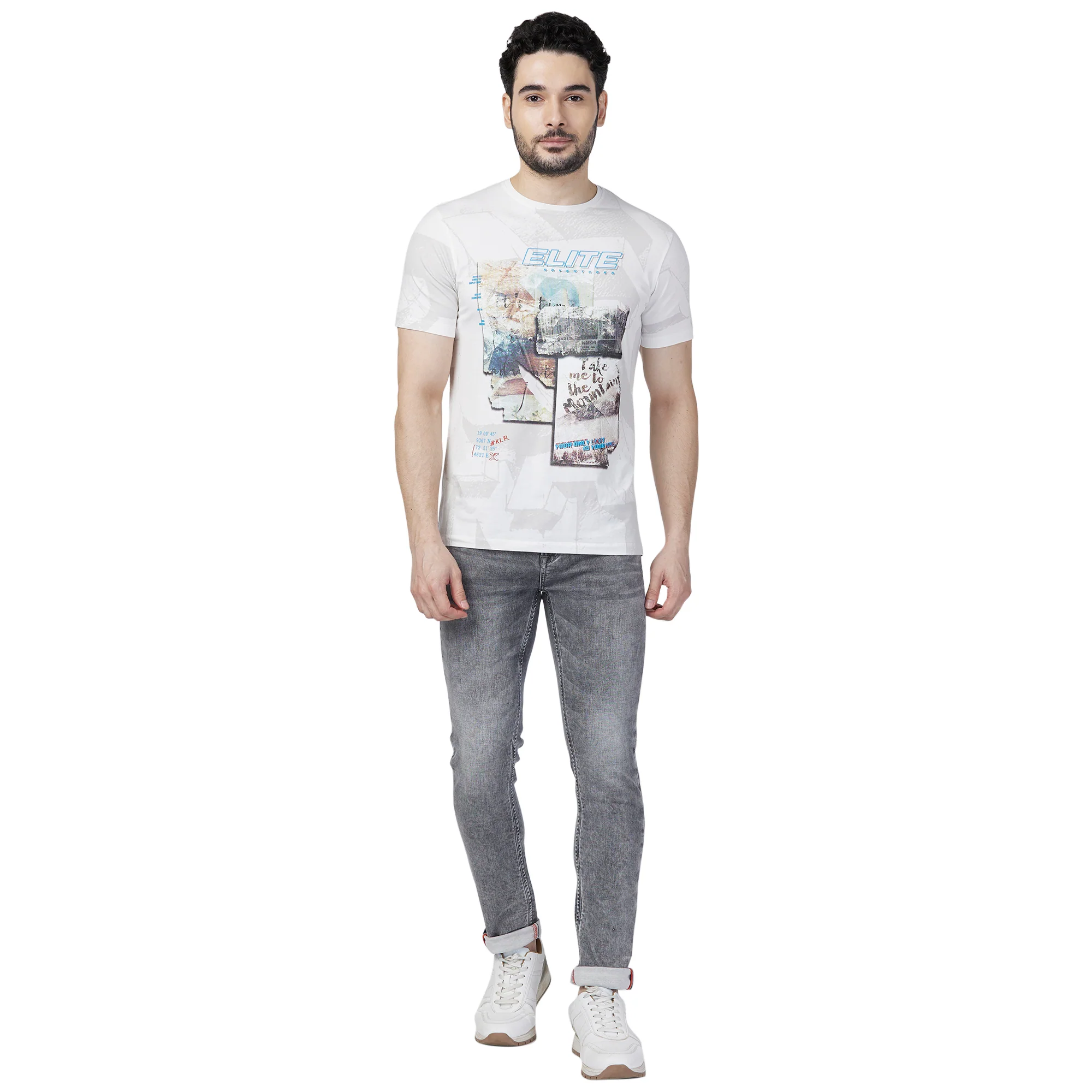Killer Men Grey Slim Fit Jeans - Image 4