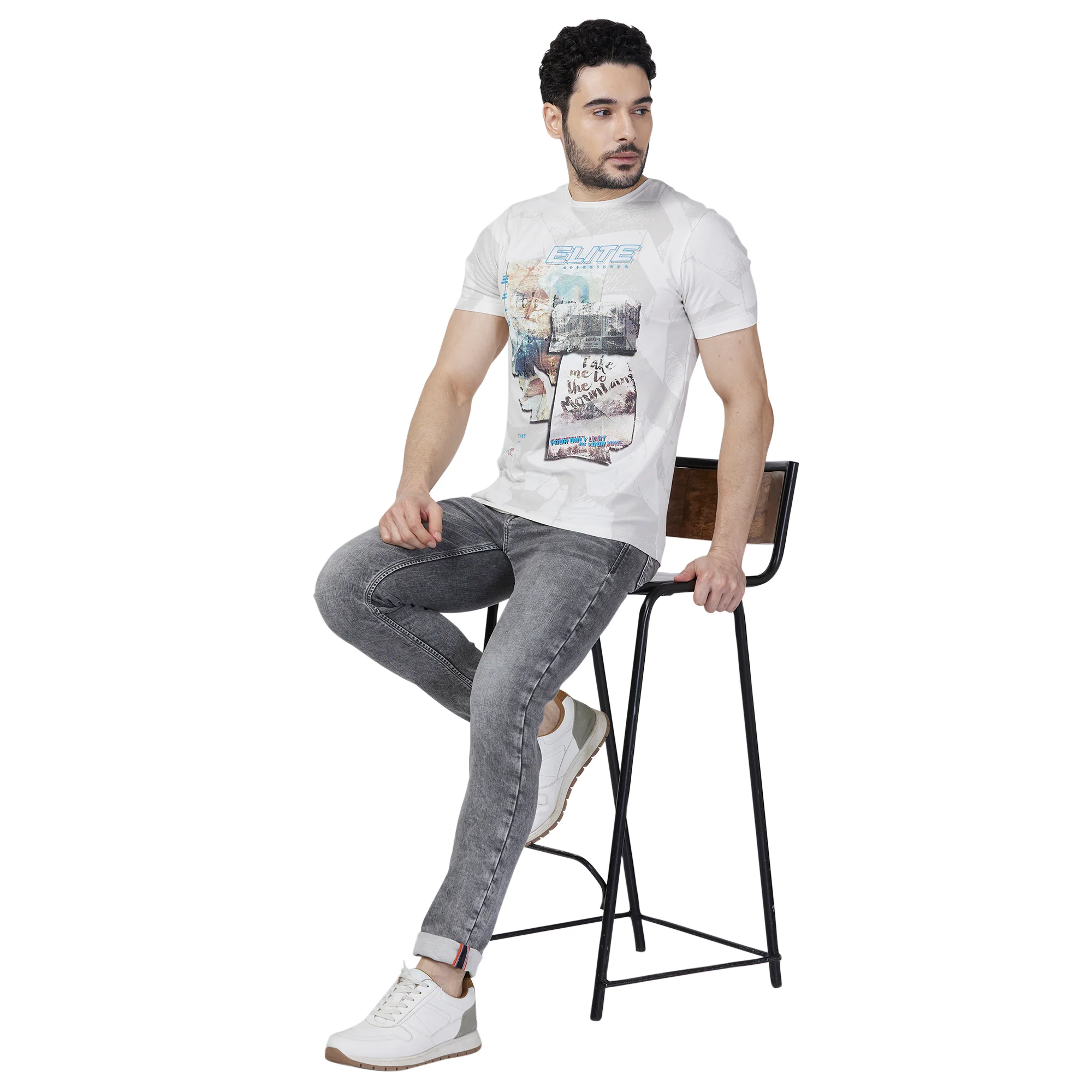 Killer Men Grey Slim Fit Jeans - Image 8